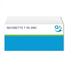 Nicorette 2mg 30 Masticate Tabs, Nicotine